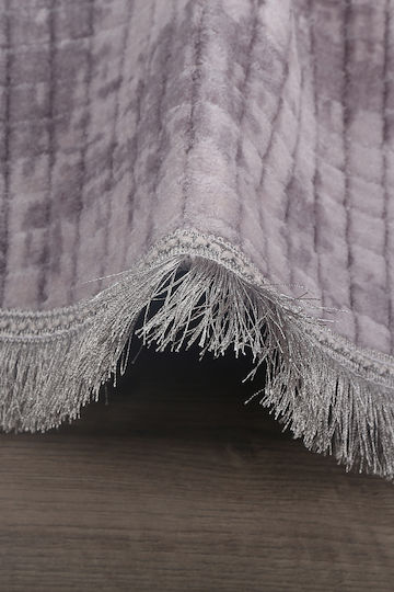 SteweHome Rutschfester Flur Teppich Grau 60x230cm