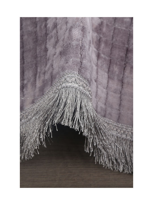 SteweHome Non-Slip Gray Runner Rug 80x230cm