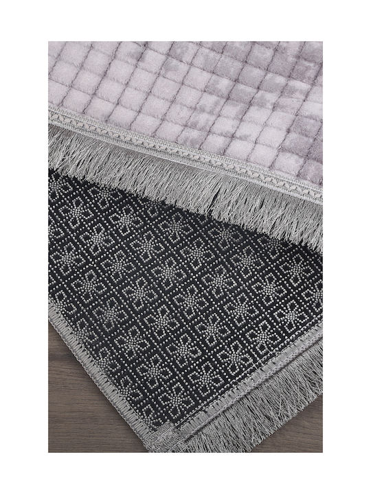 SteweHome Неплъзгащ Се Килим 50x80см Сив