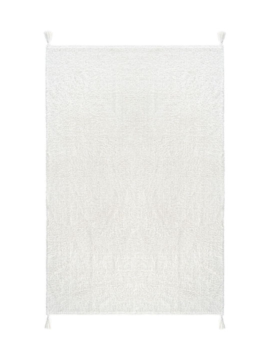 SteweHome Covor Pentru Copii Din Bumbac Albastru 120x180cm Grosime 100mm