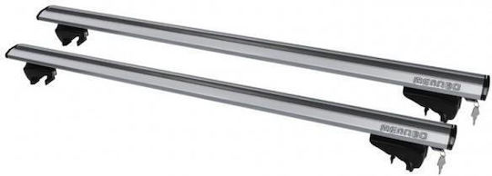 Menabo Car Roof Bars Aluminum Lince XL Silver 135 Cm Silver Color Audi Q3 F3 5 Doors 2018 Flush Rails 2 Pieces 8880/mb Mp.8880/mb-14