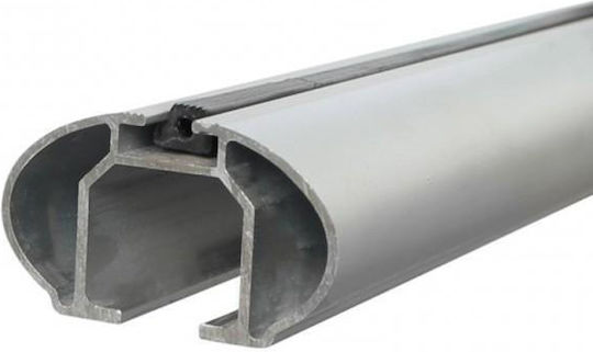 Menabo Aluminum Roof Bars Sherman XL Silver 135 Cm Silver Color Fiat Doblo 2000>2010 Raised Rails Parallel Bars Set 2 Pieces 9470/mb Mp.9470/mb-49