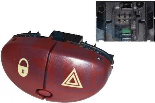 Race Axion Car Hazard Switch for Peugeot 206