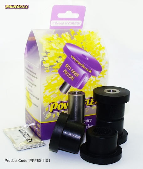 Powerflex Tufișuri Foarfece Cinemblock Front 2 bucăți pentru Citroen Nemo Renault Clio / Twingo PFF80-1101