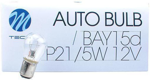 Car Lamps P21/5W Halogen 12V 10 Pieces