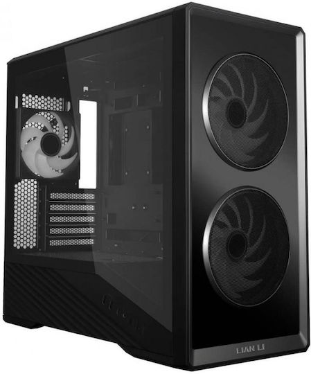 Lian Li Vector V150 Gaming Mini Tower Carcasă PC cu Fereastră Laterală Neagră