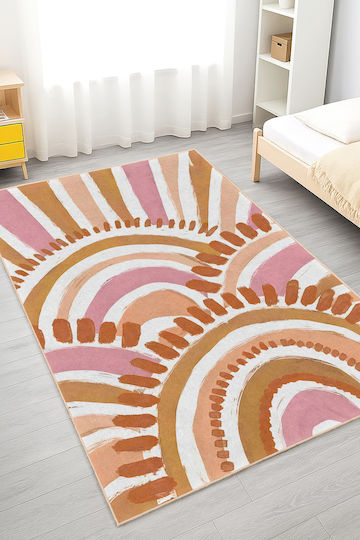 SteweHome Παιδικό Χαλί Πολύχρωμο 80x250cm Πάχους 60mm