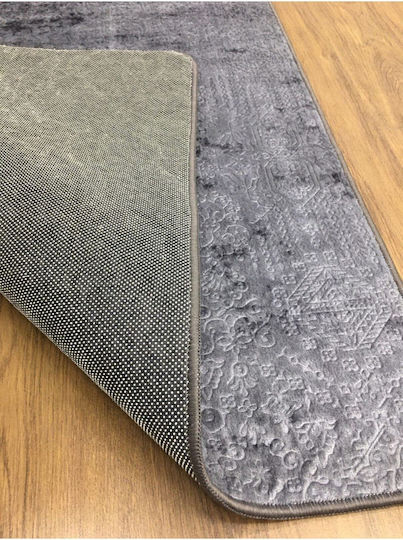 SteweHome Παιδικό Χαλί Γκρι 100x250cm