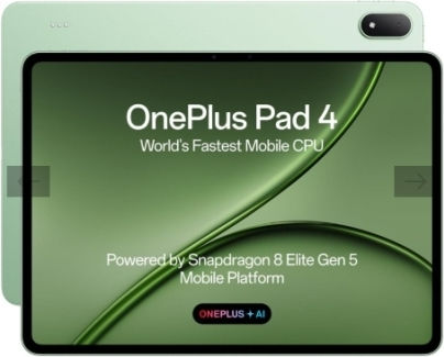 OnePlus Pad 4 13.2" Tablet (12GB/256GB) Sage