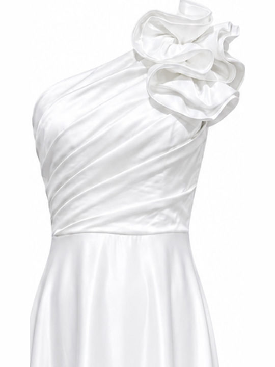 Rochie Maxi De Vară Pentru Nuntă Botez Crepe