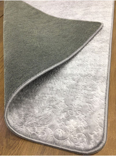 SteweHome Детски Килим Сив 100x250см