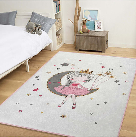 SteweHome Παιδικό Χαλί Αστέρια 60x100cm Πάχους 60mm