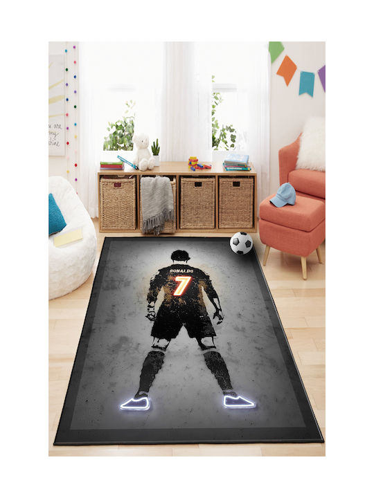 SteweHome Παιδικό Χαλί Ποδόσφαιρο 120x300cm Πάχους 60mm