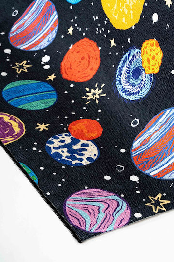 SteweHome Kids Rug Cotton Multicolour 80x250cm Thickness 60mm