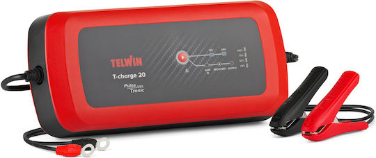 Telwin Φορτιστής Μπαταρίας Αυτοκινήτου 12/24V T-Charge 20