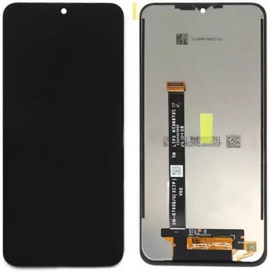 Samsung Οθόνη mit Touch-Mechanismus für Samsung G766B Galaxy Xcover 7 Pro (Schwarz)