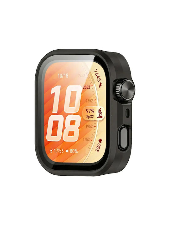 Tech-Protect Defense Πλαστική Θήκη με Τζαμάκι σε χρώμα για Huawei Watch Fit 5 Pro Tech-Protect Defense Πλαστική Θήκη με Τζαμάκι σε χρώμα για Huawei Watch Fit 5 Pro
