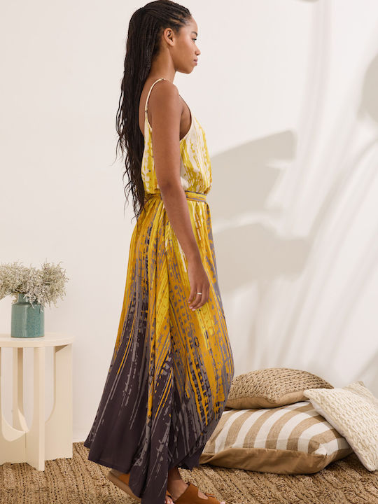 Summer Maxi Dress Gold