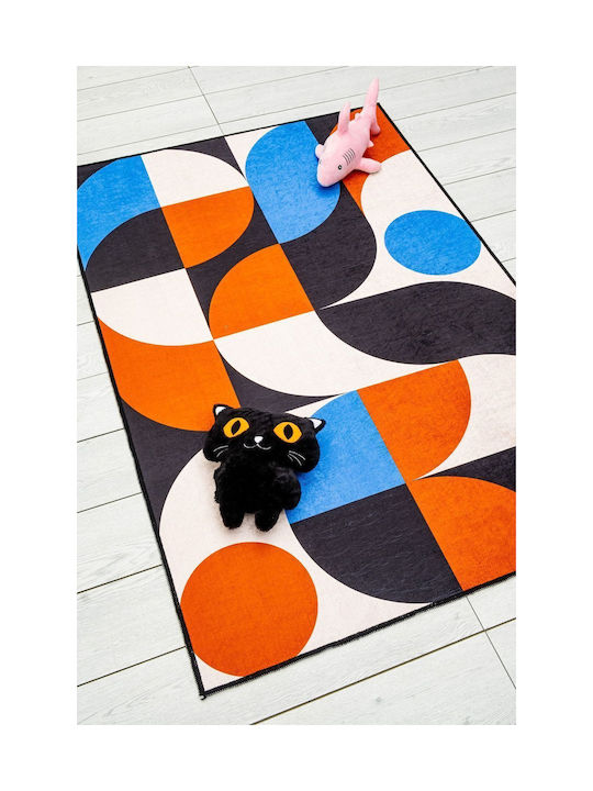 SteweHome Kids Rug Orange 120x300cm Thickness 60mm