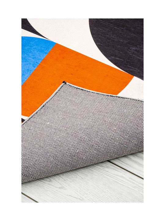 SteweHome Παιδικό Χαλί Πορτοκαλί 120x250cm Πάχους 60mm
