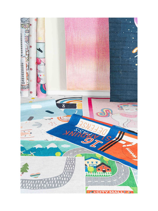 SteweHome Kinderteppich Blau 80x150cm Dicke 60mm