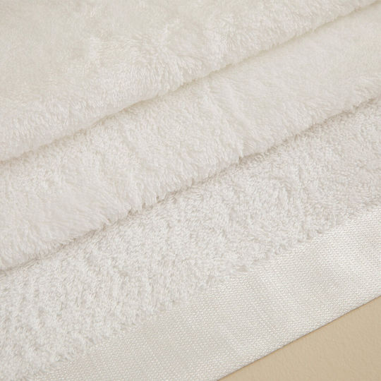 SteweHome Prosop De Mână 45x45cm Alb De Greutate 550gr/m²