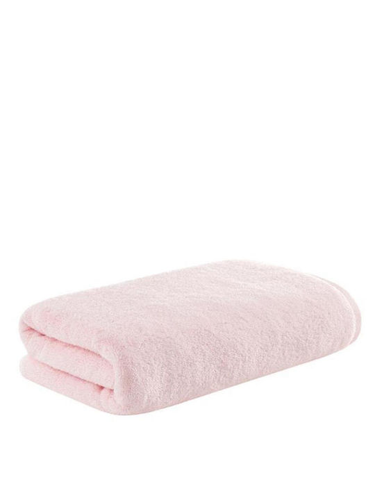 SteweHome Face Towel 50x90cm Pink 4 Pieces Weight 600gsm