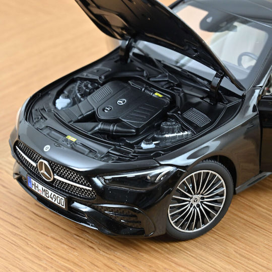 Model Mașină Mercedes-Benz Cle Coupe 2024 Negru Obsidian Scara 1:18 Norev