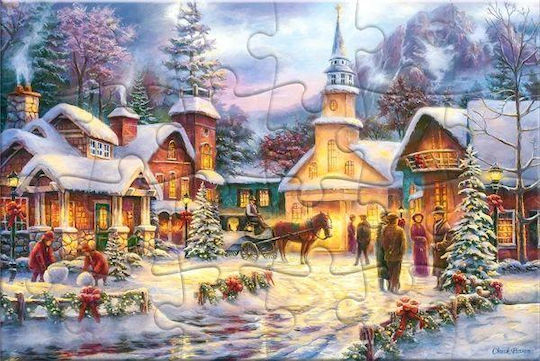 Puzzle Postcard Faith Runs Deep 2D 24 Piese