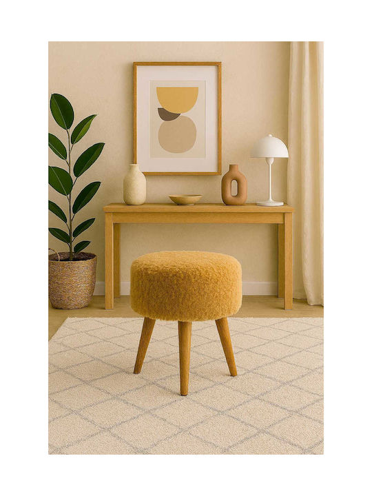 Wooden Retro Footstool 38x45x38cm