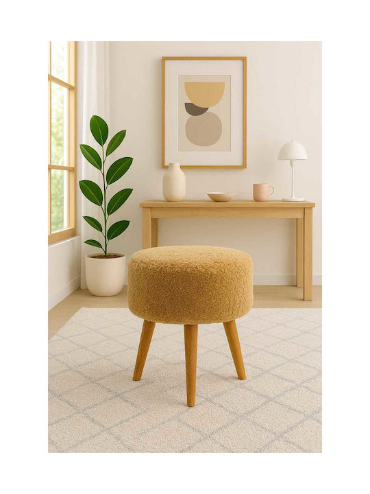 Wooden Retro Footstool 38x45x38cm