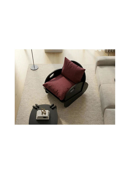 Black Armchair 65x55x55cm