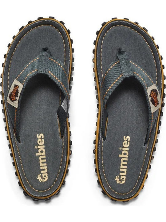 Flip Flops in Gray Colour