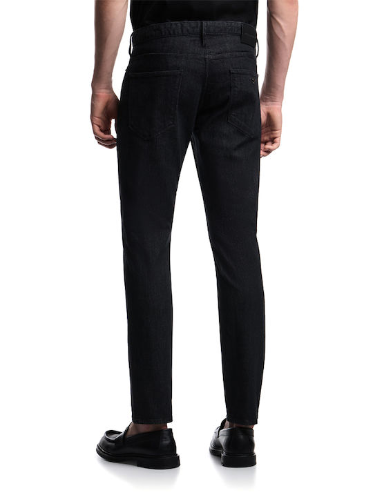 Emporio Armani Ανδρικό Παντελόνι Τζιν Ελαστικό Slim Fit Μαυρο Emporio Armani Ανδρικό Παντελόνι Τζιν Ελαστικό Slim Fit Μαυρο