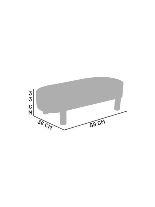 Living Room Plastic Gray Stools