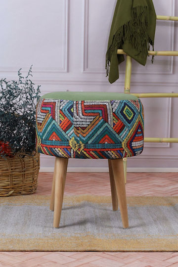 Kitchen Wooden Multicolour Stools 40x40x42cm