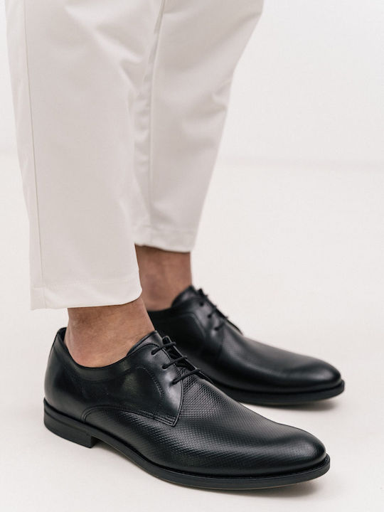 Leather Men's Casual Shoes Black