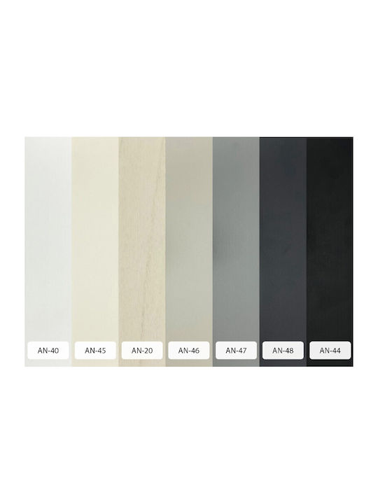 FS Wooden Shading Blind In White Colour W100xH100cm