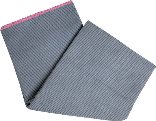 Solart Microfiber Body Towel Gray 175x110cm