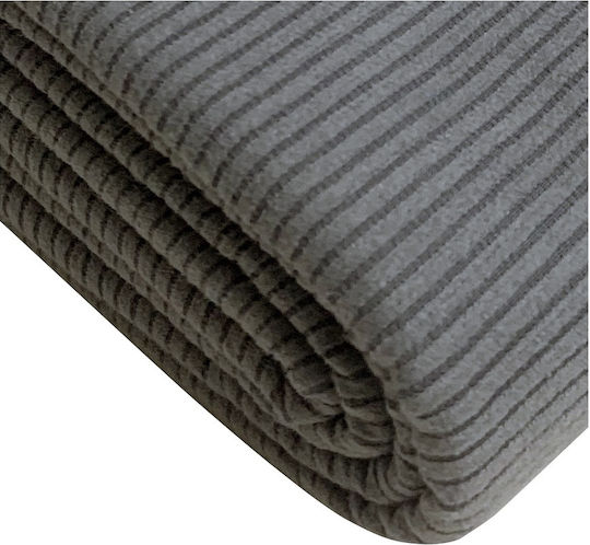 Solart Microfiber Body Towel Gray 175x110cm