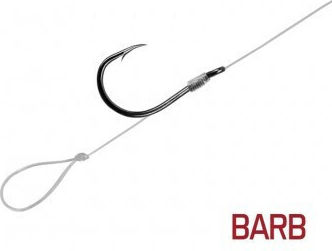 Delphin Flr Buclă Cadru Lungime 8 Cm Diametru 0,22 Mm Mărime Cârlig 8 Fluorocarbon