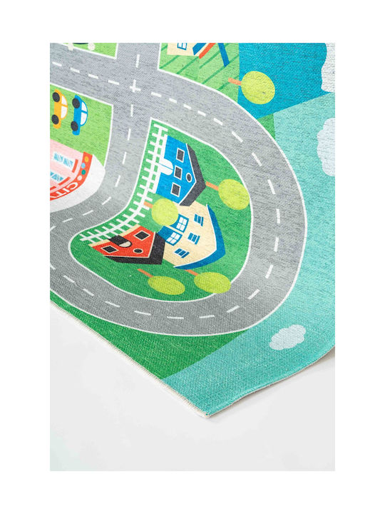 SteweHome Covor Pentru Copii Din Bumbac Tăiat La Dimensiune Lățime 100cm 100x300cm Grosime 60mm