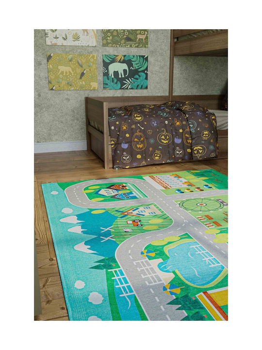 SteweHome Covor Pentru Copii Din Bumbac Tăiat La Dimensiune Lățime 100cm 100x300cm Grosime 60mm