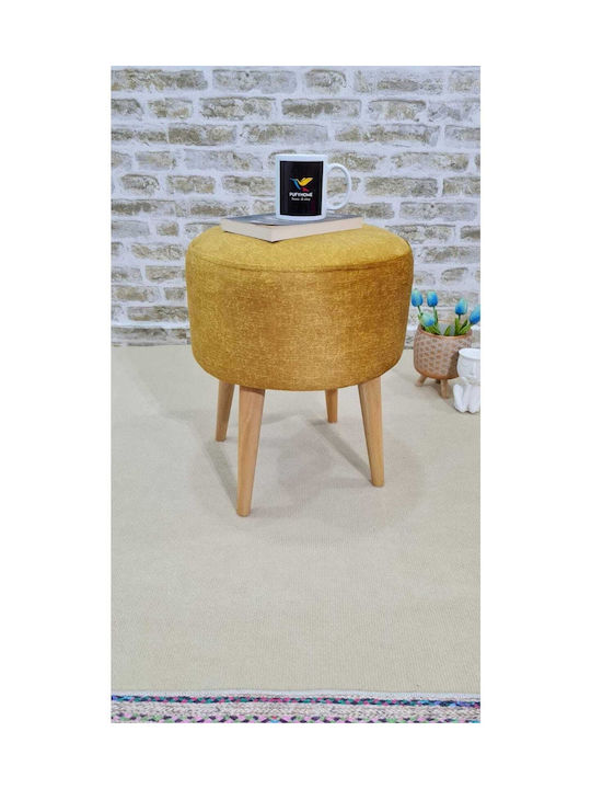Hocker Für Das Wohnzimmer Hölzernes Rund