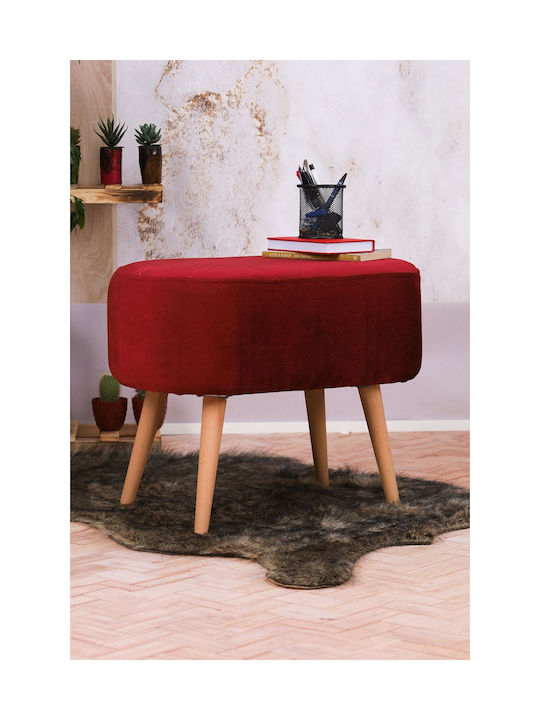 Kitchen Wooden Burgundy Stools