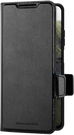 Dbramante1928 Brieftasche Hülle Motorola G56 Oslo Pro Series Stand Funktion Schwarz