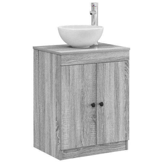 vidaXL Πάγκος χωρίς Νιπτήρα Μ54xΒ41xΥ70cm Γκρι