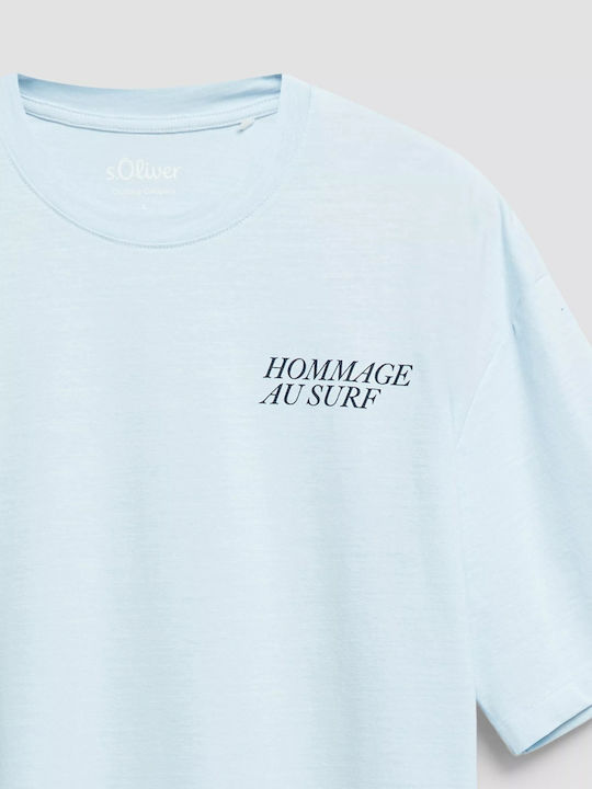 Tricou Albastru Deschis