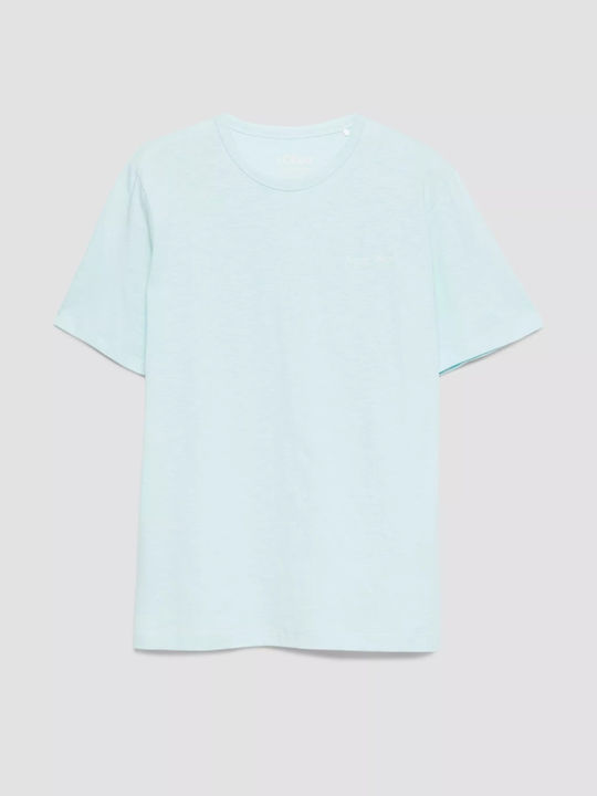 Herrenblusen T-Shirt Türkis Hell