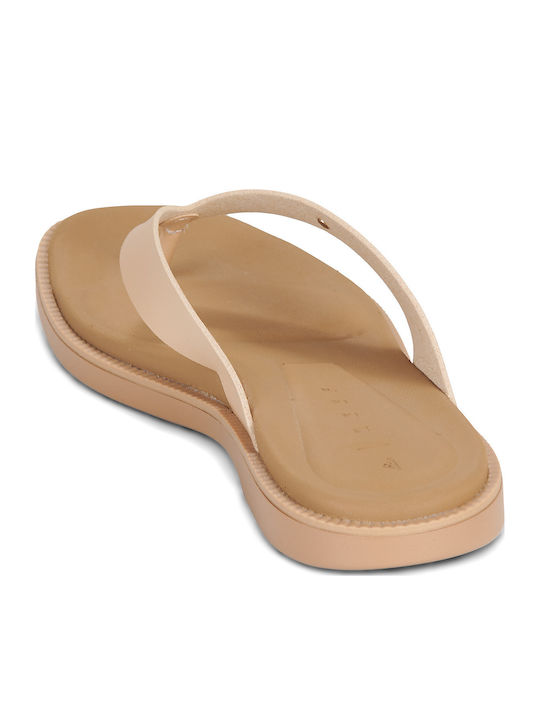 Damen Zehentrenner in Beige Farbe